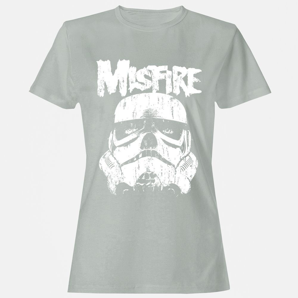 Women's T-Shirt - 42YNS139 - Ash - 2