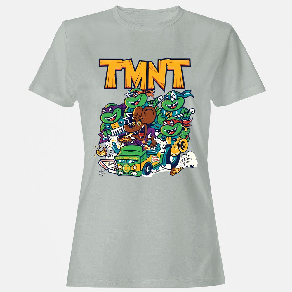 Women's T-Shirt - CDHT4JYP - Ash - 2