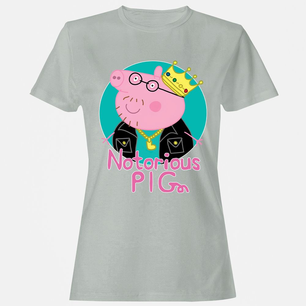 Women's T-Shirt - N8G9AHUG - Ash - 2