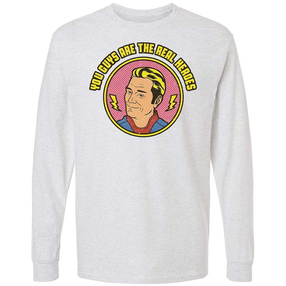 Long Sleeve T-Shirt - FYUMLVCX - Ash - 2