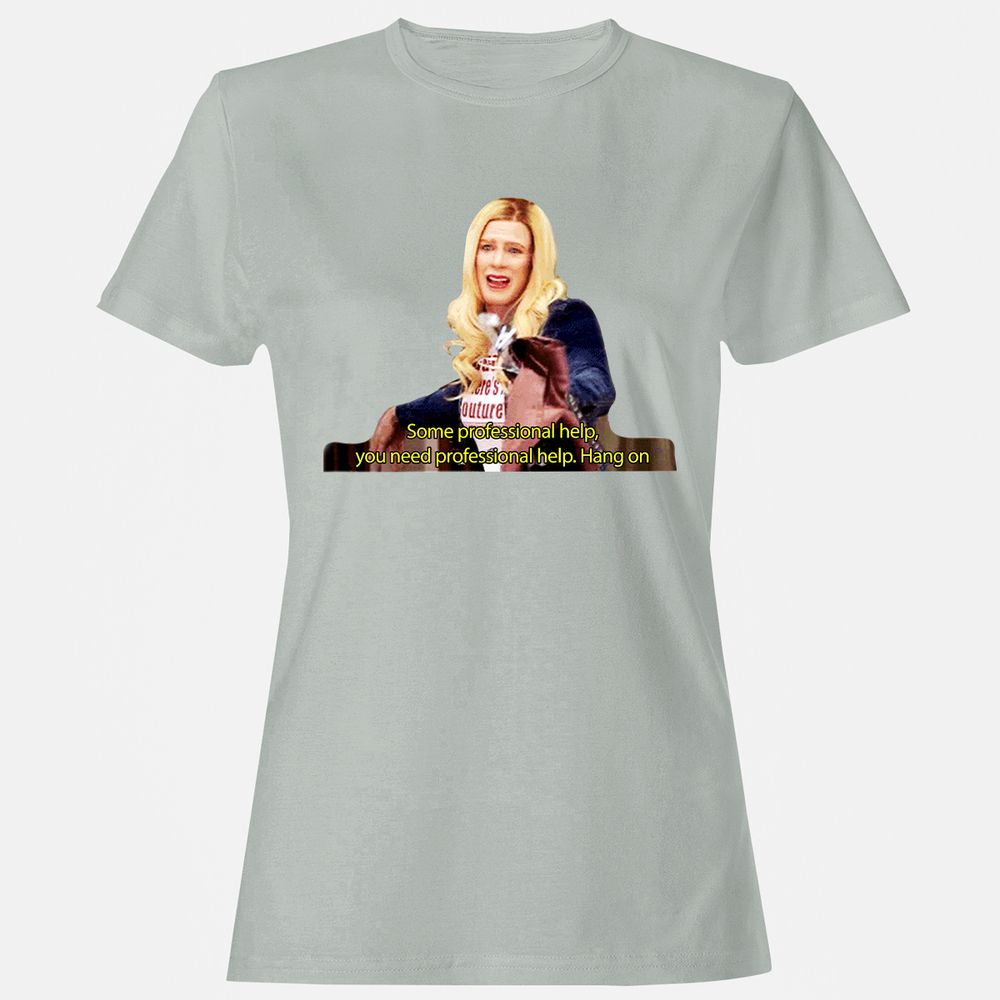 Women's T-Shirt - AEKSZPDJ - Ash - 2