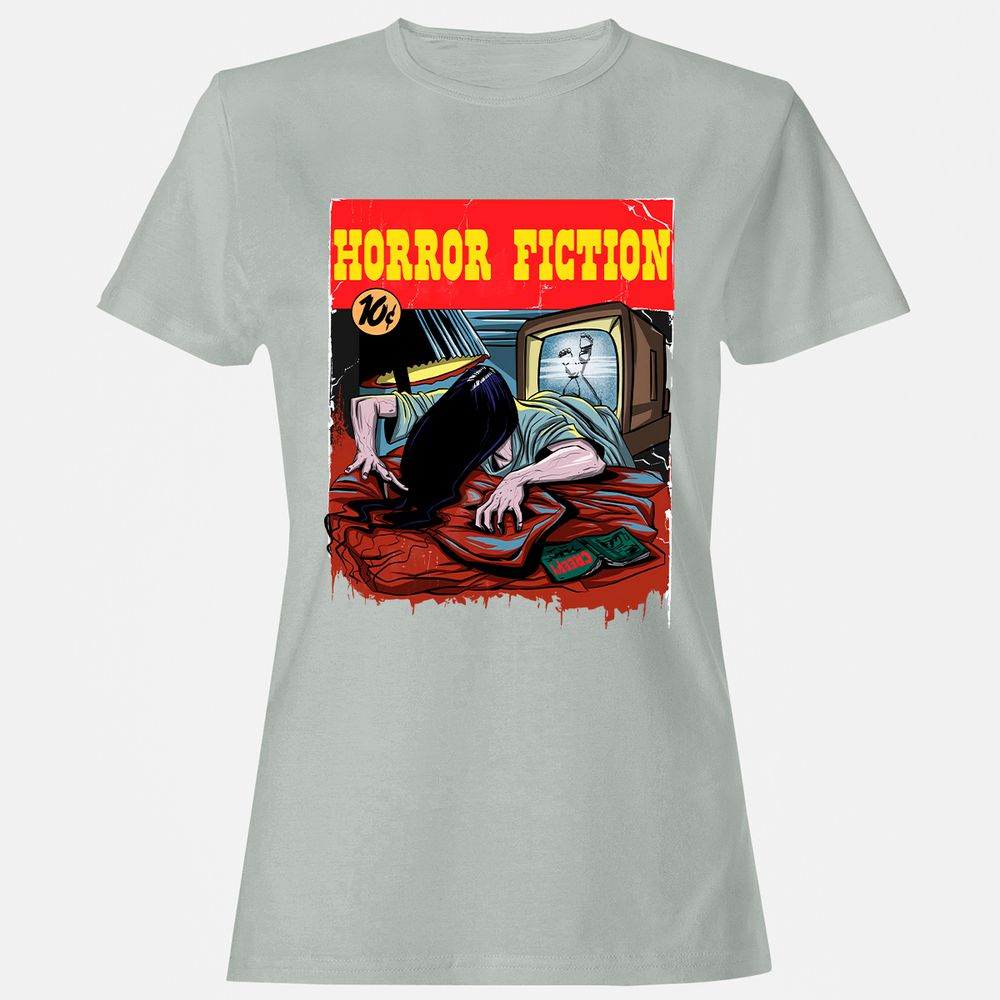 Women's T-Shirt - AENTG877 - Ash - 2