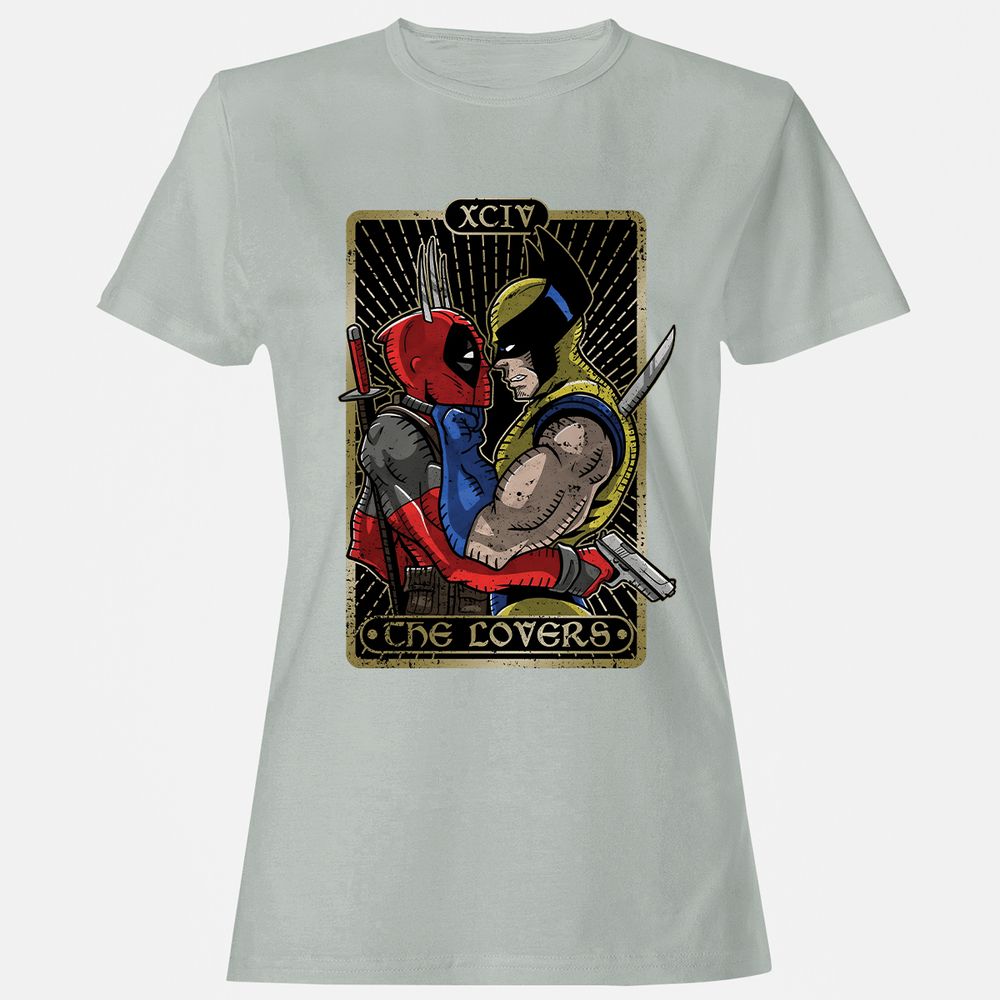 Women's T-Shirt - FH7UHFYW - Ash - 2