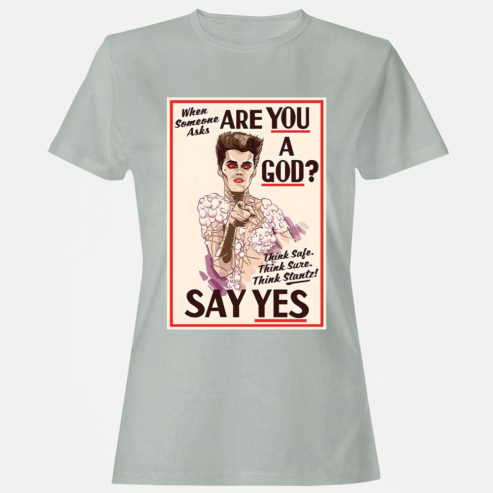 Women's T-Shirt - 3WAYQPGY - Ash - 2