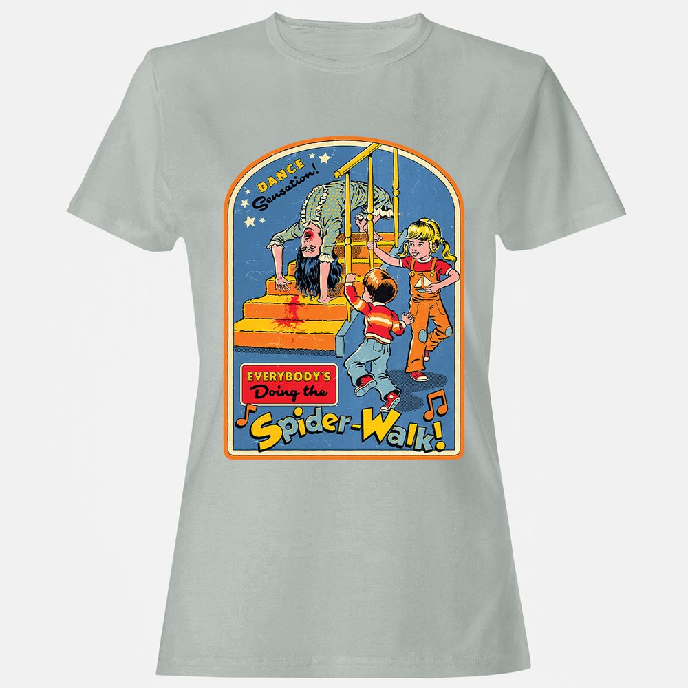 Women's T-Shirt - 5C9R85VL - Ash - 2