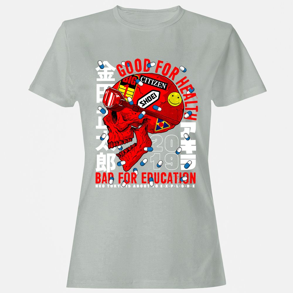 Women's T-Shirt - 7VS4C4DY - Ash - 2