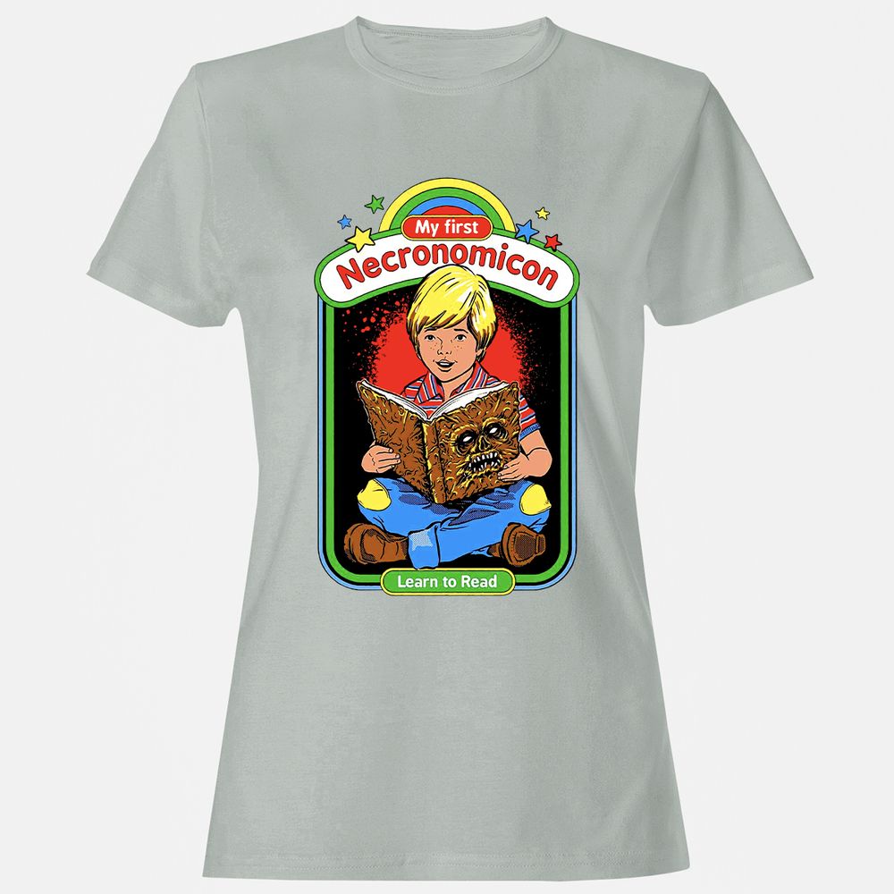Women's T-Shirt - VYZGM95N - Ash - 2