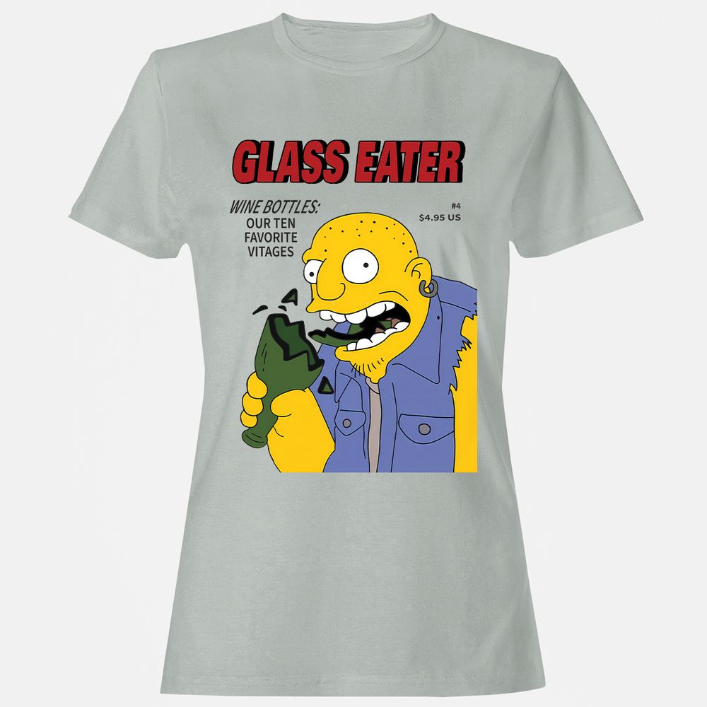 Women's T-Shirt - UUVCQW4K - Ash - 2