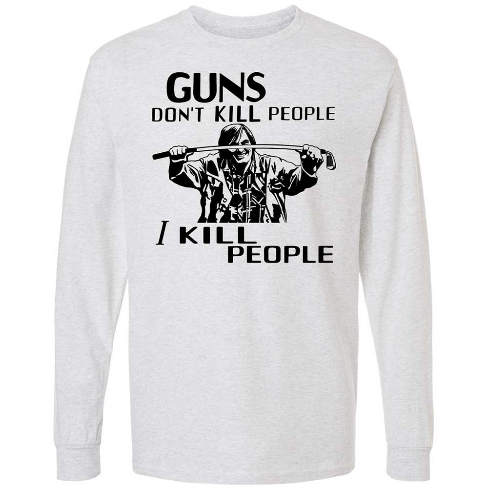 Long Sleeve T-Shirt - P9QH5P41 - Ash - 2