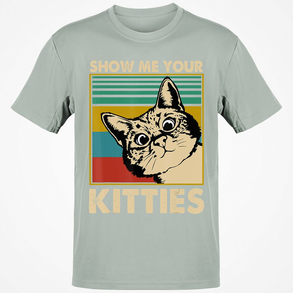 Classic Unisex T-Shirt - 4DSSTLQR - Ash - 2