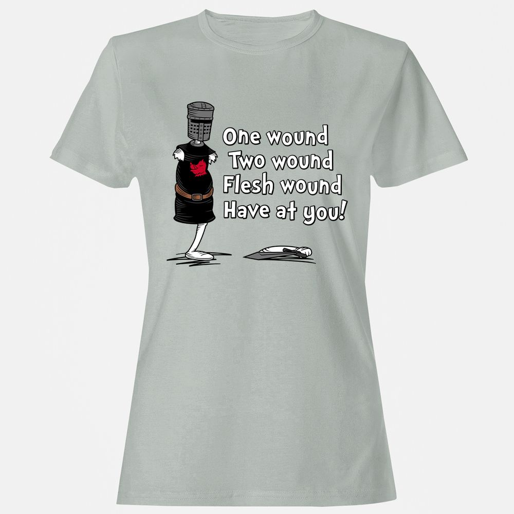 Women's T-Shirt - KDY517HC - Ash - 2