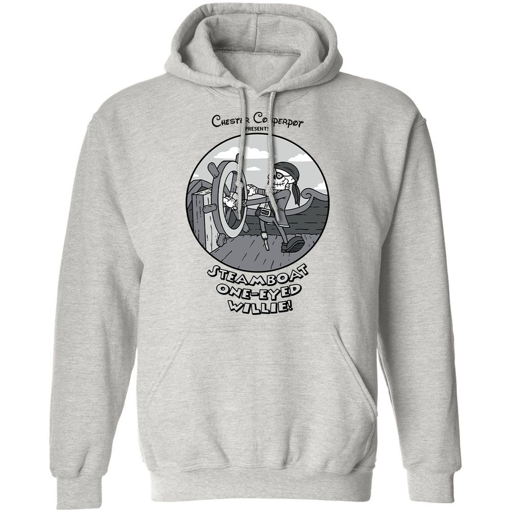 Classic Unisex Hoodie - UDW9EVH7 - Ash - 2