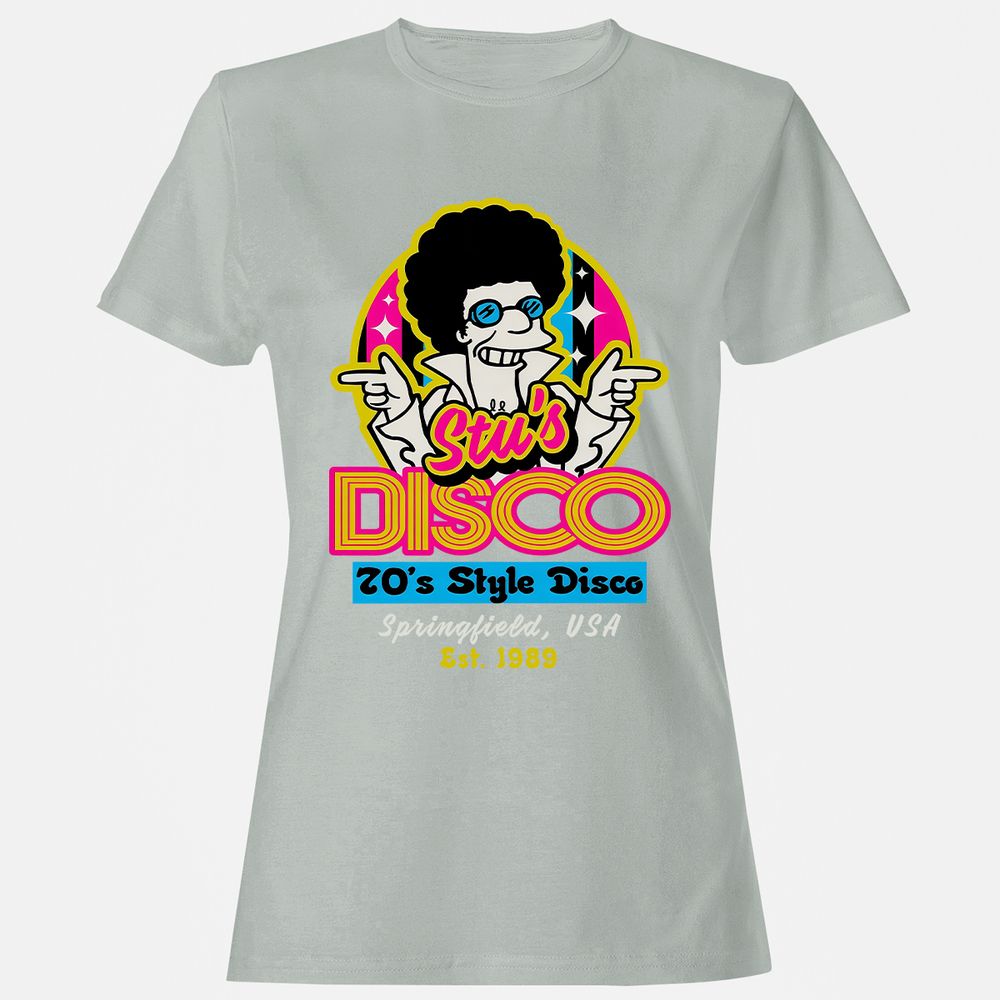 Women's T-Shirt - 5U78M6K4 - Ash - 2