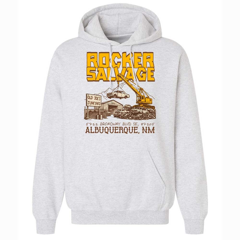 Classic Unisex Hoodie - HMQDLB6U - Ash - 2