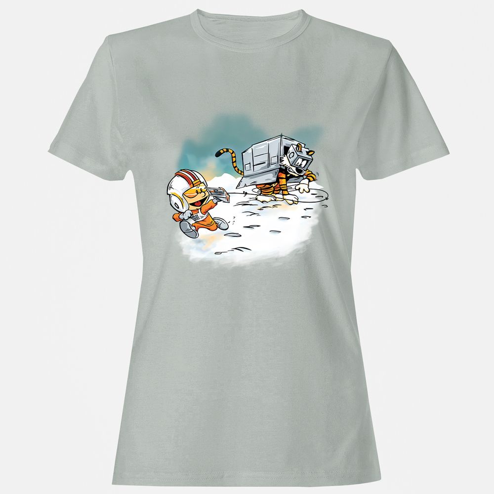 Women's T-Shirt - UYDJ8AZ8 - Ash - 2