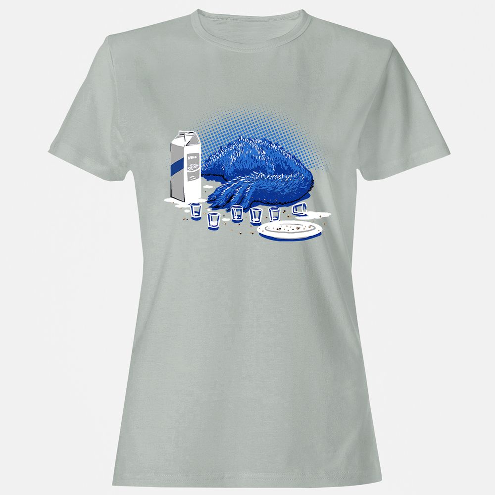 Women's T-Shirt - V5ZLYWCW - Ash - 2