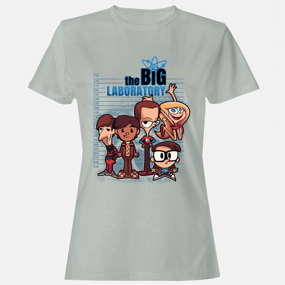 Women's T-Shirt - L51ZWC4Q - Ash - 2