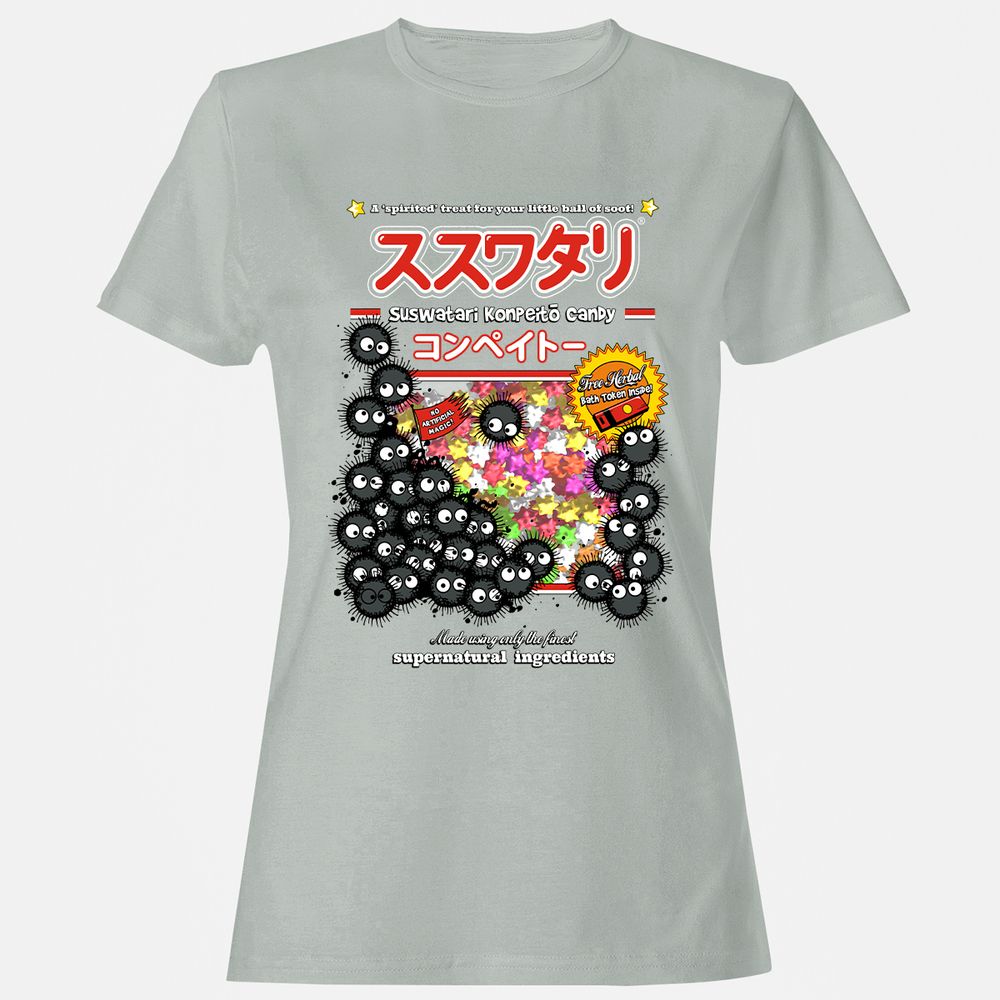 Women's T-Shirt - 7YYVWZ87 - Ash - 2