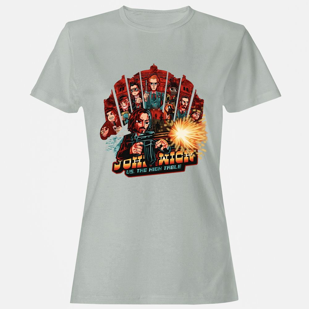Women's T-Shirt - D7T6Z2N1 - Ash - 2