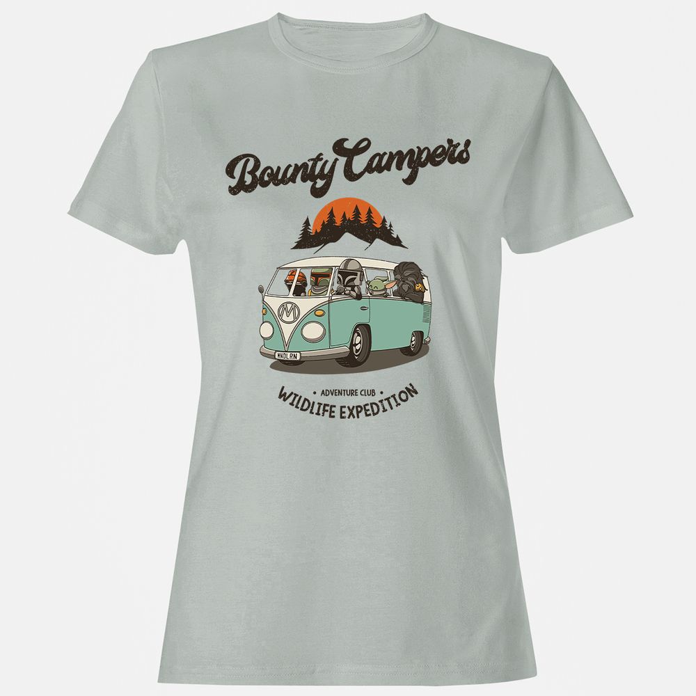 Women's T-Shirt - 4CT36YMS - Ash - 2