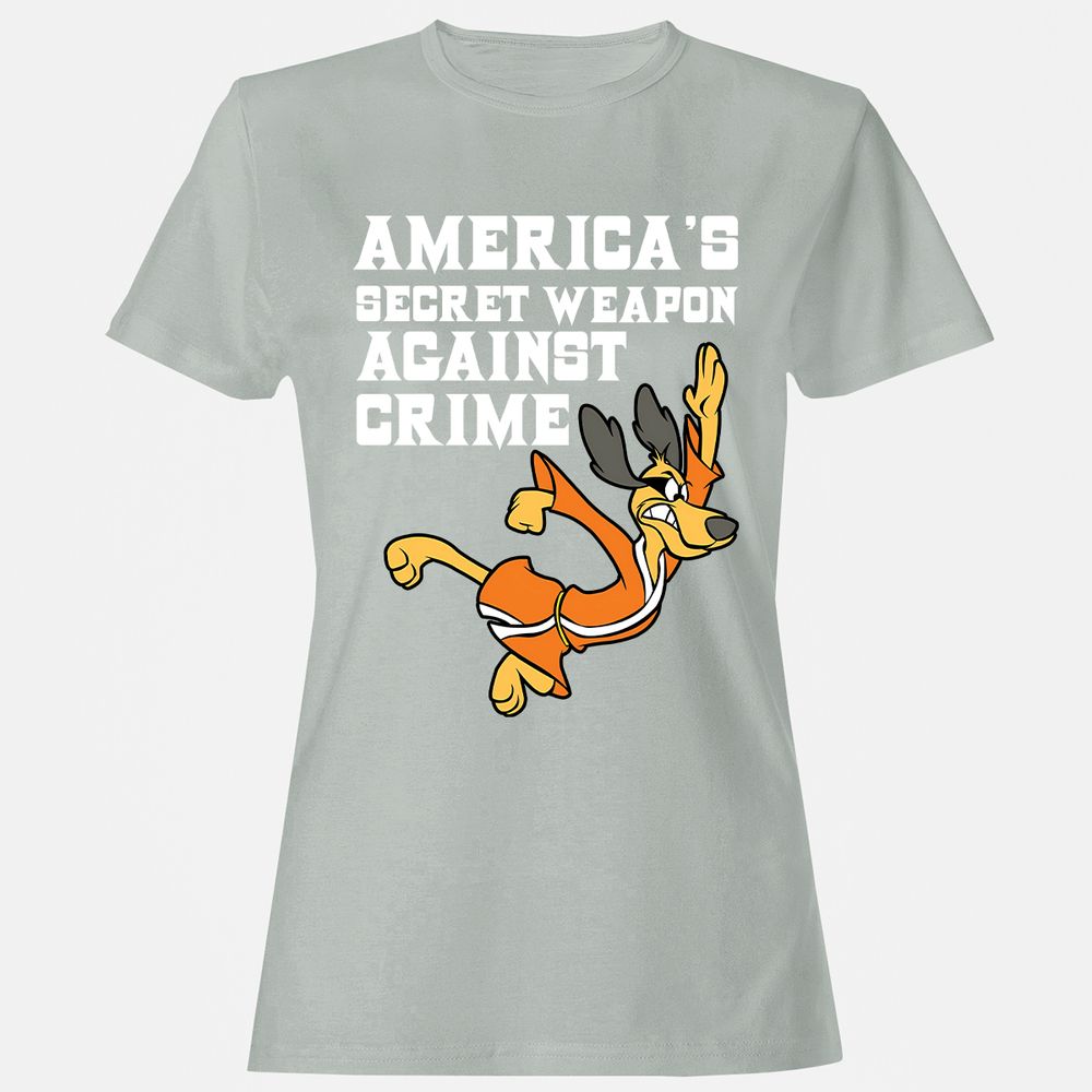 Women's T-Shirt - BW35N7NX - Ash - 2