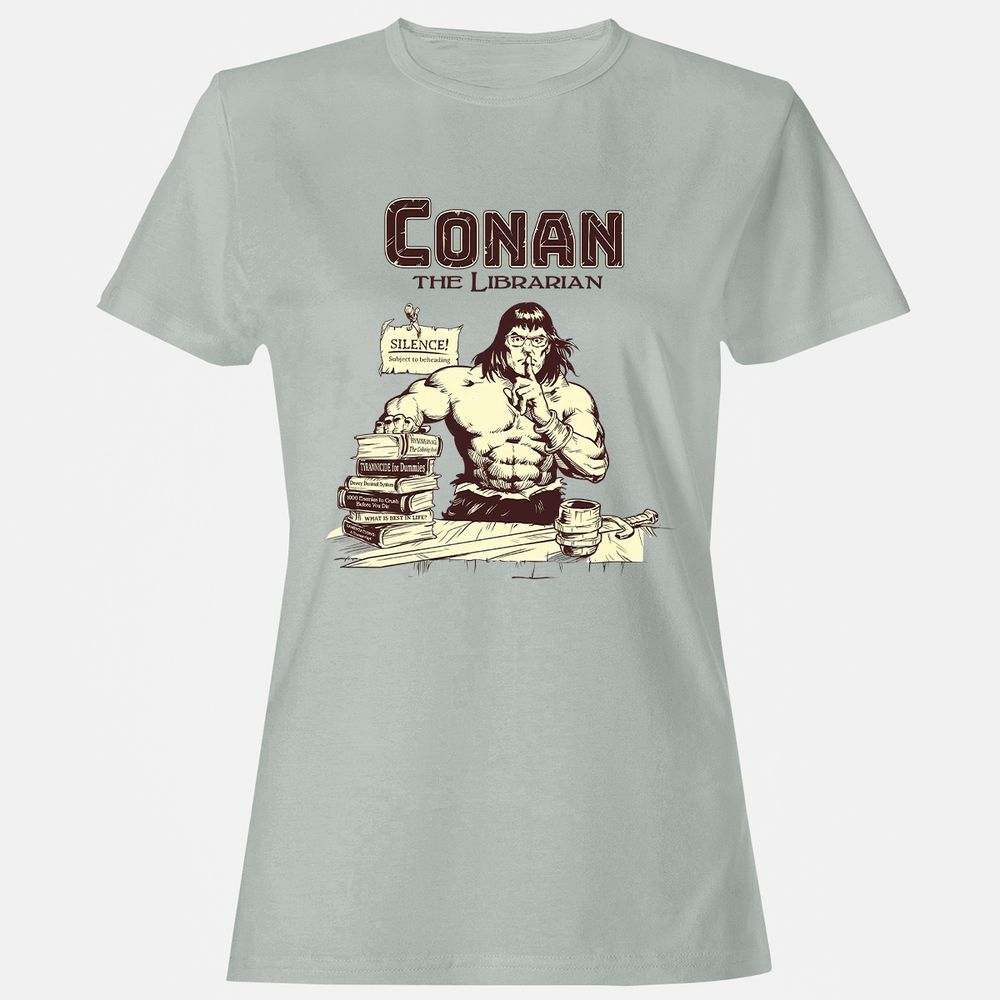 Women's T-Shirt - JJNWSB8S - Ash - 2