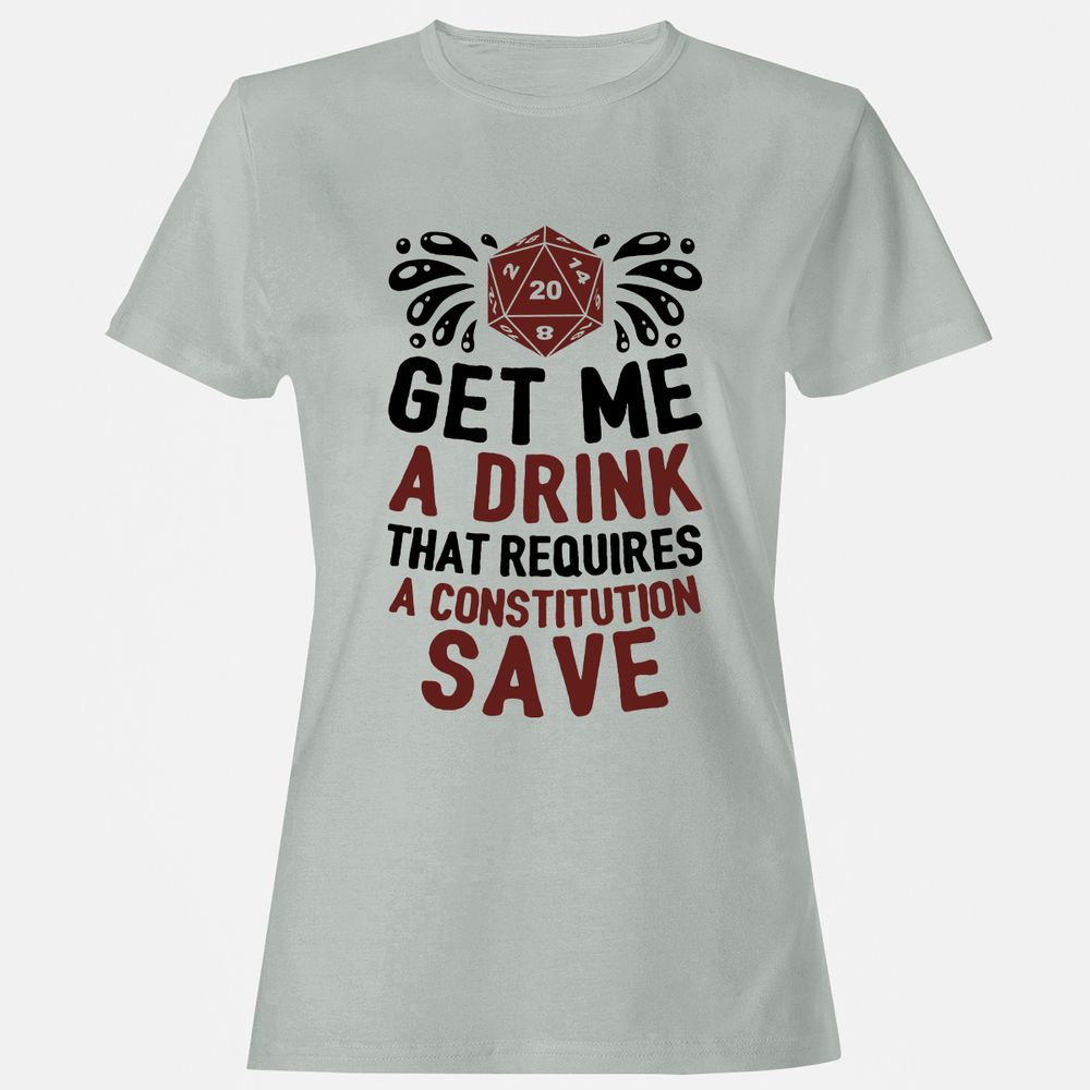 Women's T-Shirt - 22Z5YGMR - Ash - 2