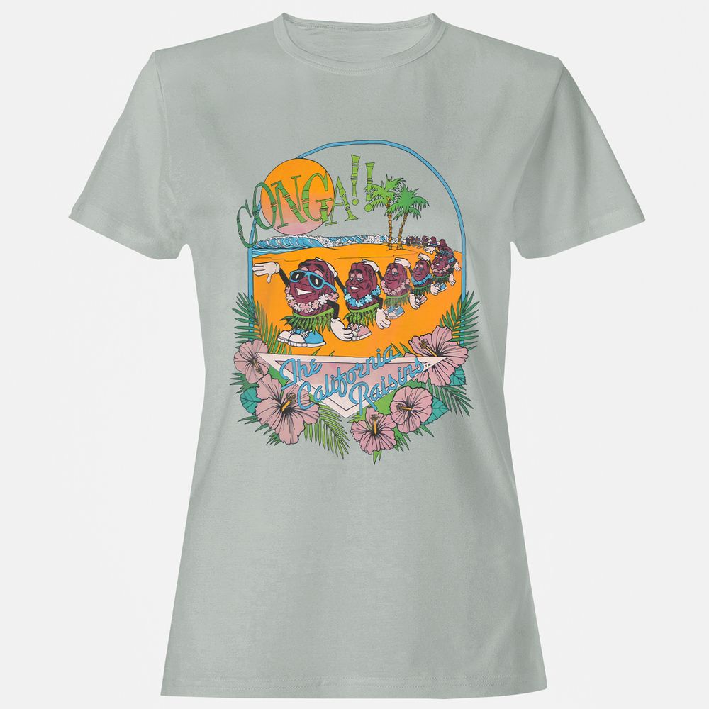 Women's T-Shirt - 87YF9K3H - Ash - 2