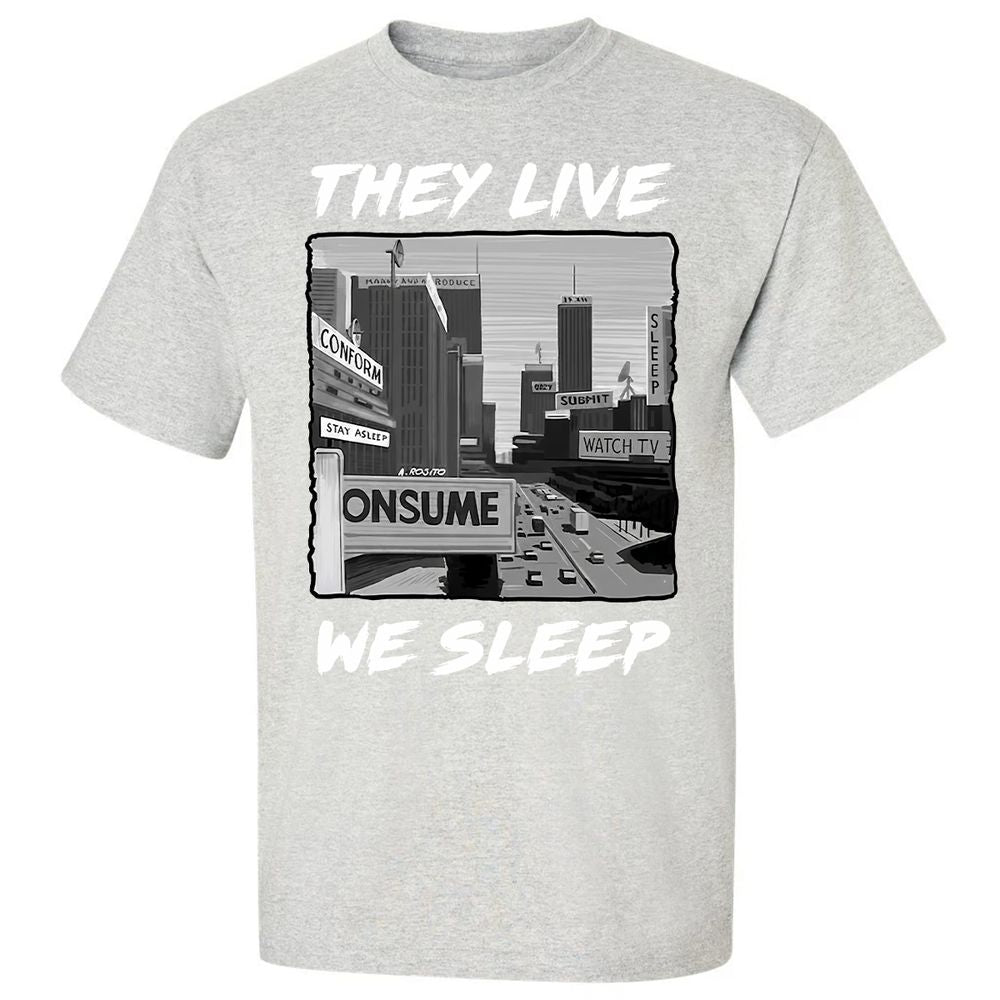 Classic Unisex T-Shirt - ZVFMG6J5 - Ash - 2