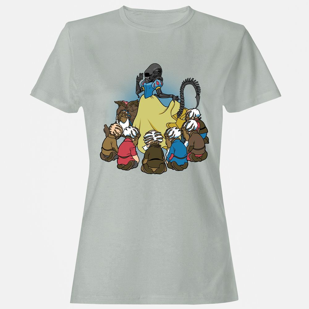 Women's T-Shirt - UXGBUJS8 - Ash - 2