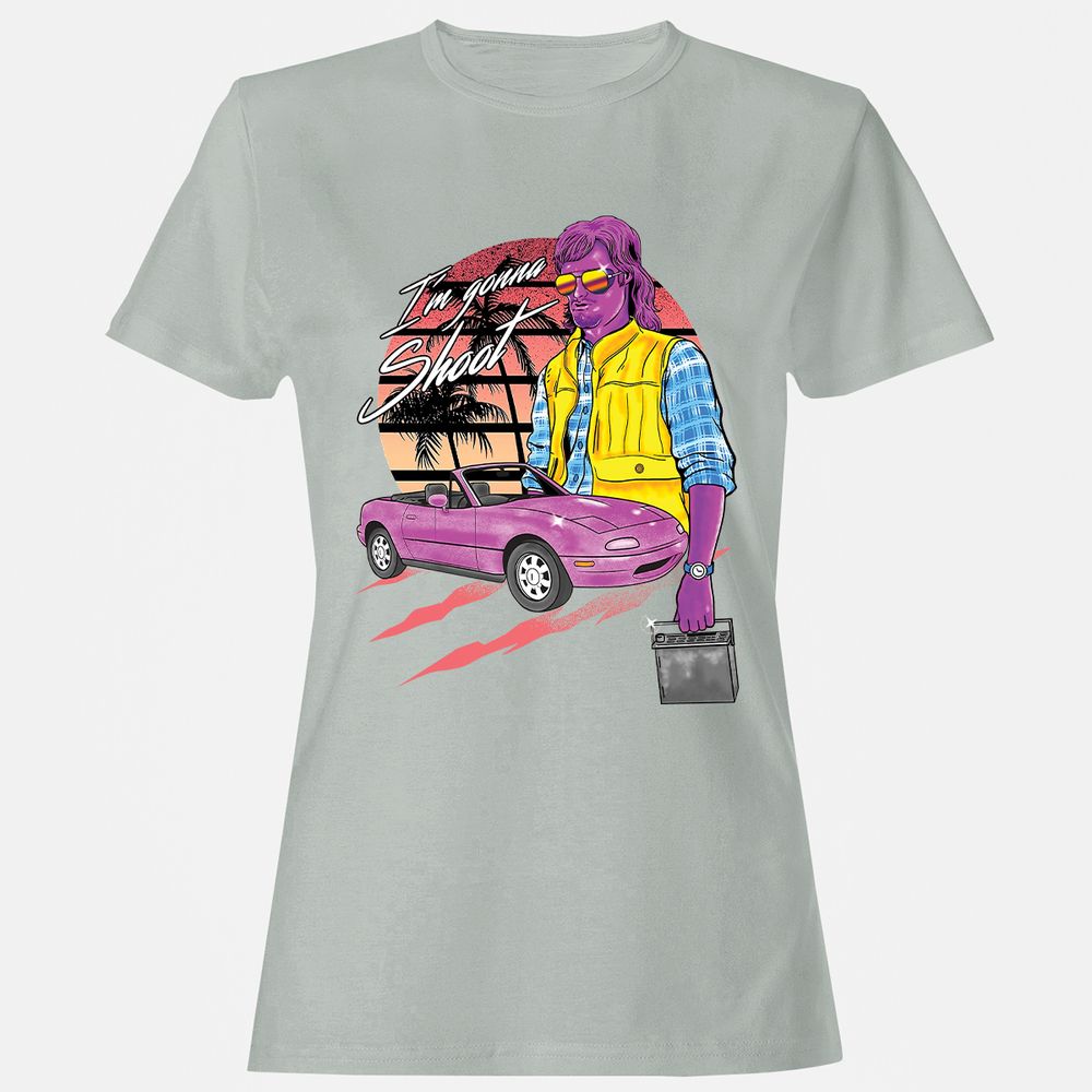 Women's T-Shirt - EWC8G2ZG - Ash - 2