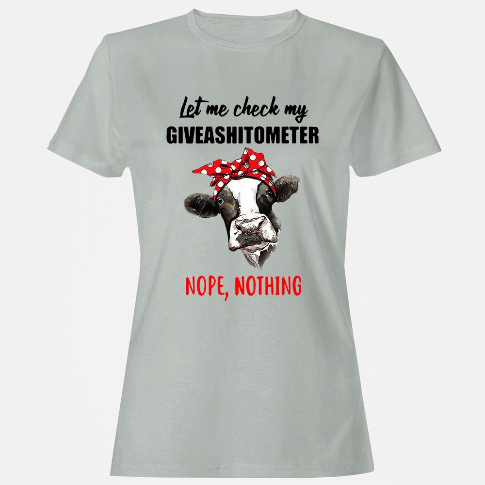 Women's T-Shirt - 9C3RLH9U - Ash - 2