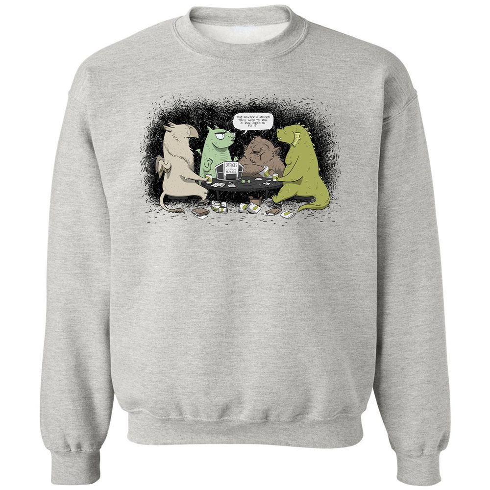 Classic Unisex Sweatshirt - 5YXB13LA - Ash - 2