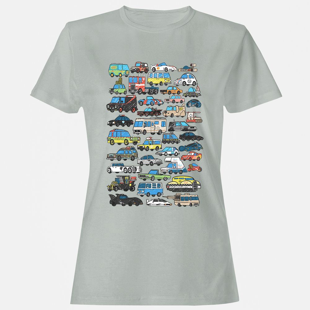 Women's T-Shirt - RR12MWM8 - Ash - 2