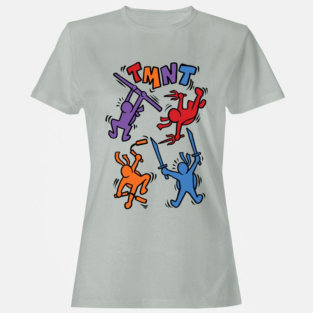 Women's T-Shirt - 4RBA75EJ - Ash - 2