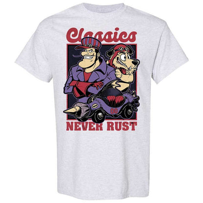 Classic Unisex T-Shirt - ZSSKM6SL - Ash - 2