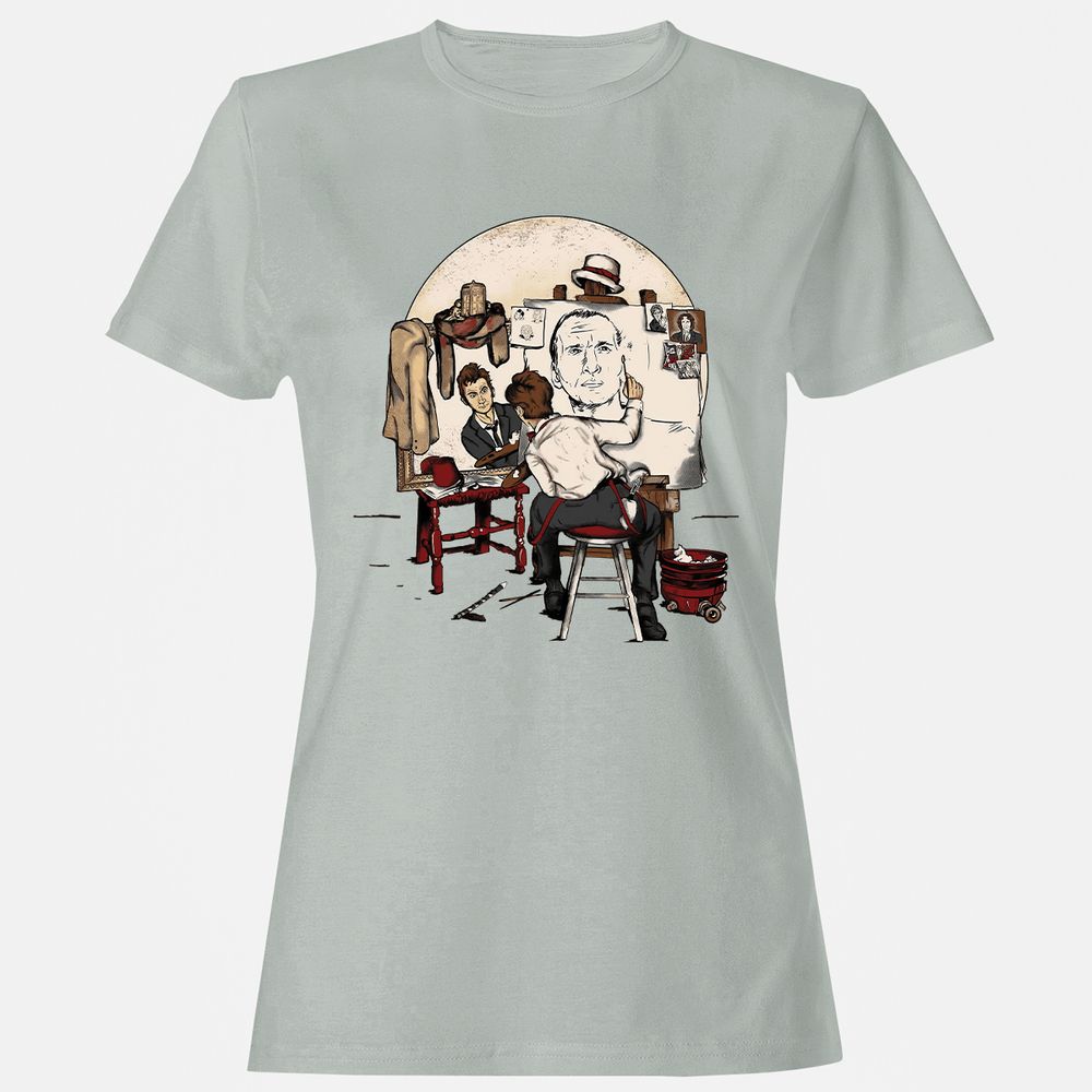 Women's T-Shirt - YNGG6AMJ - Ash - 2