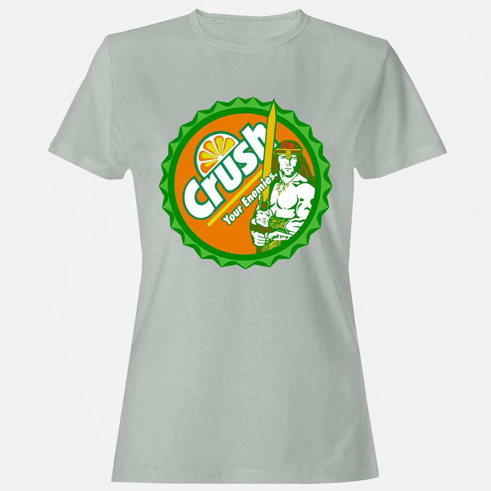 Women's T-Shirt - ALFGALQM - Ash - 2