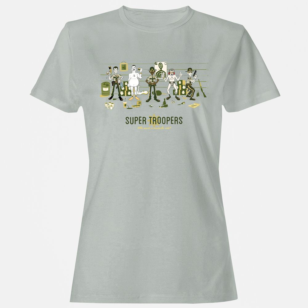 Women's T-Shirt - 3D8UY2FF - Ash - 2