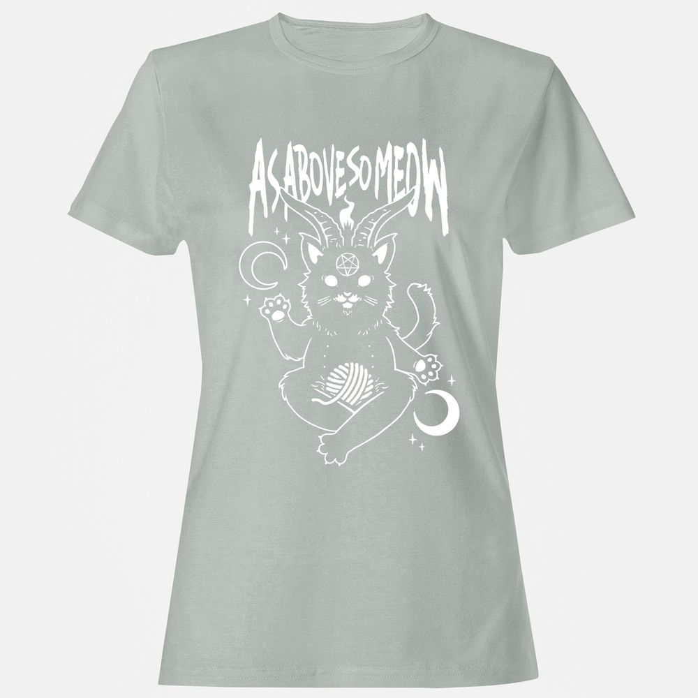 Women's T-Shirt - RTDT5NPU - Ash - 2