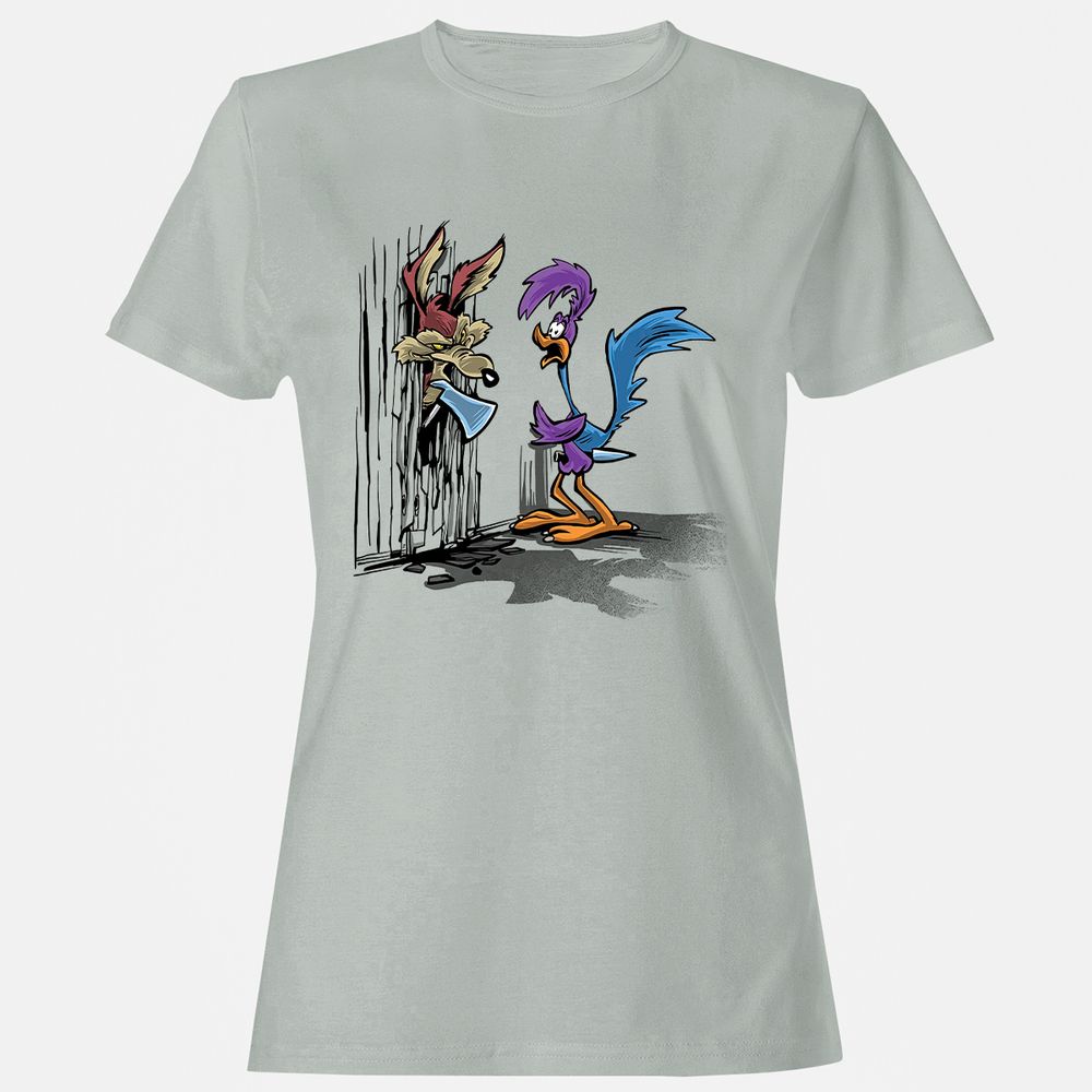 Women's T-Shirt - TZNEYM6J - Ash - 2