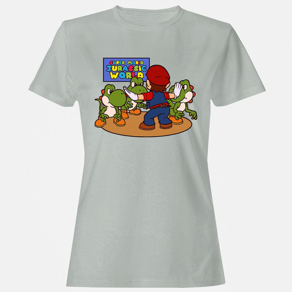 Women's T-Shirt - Y5A1UEW8 - Ash - 2