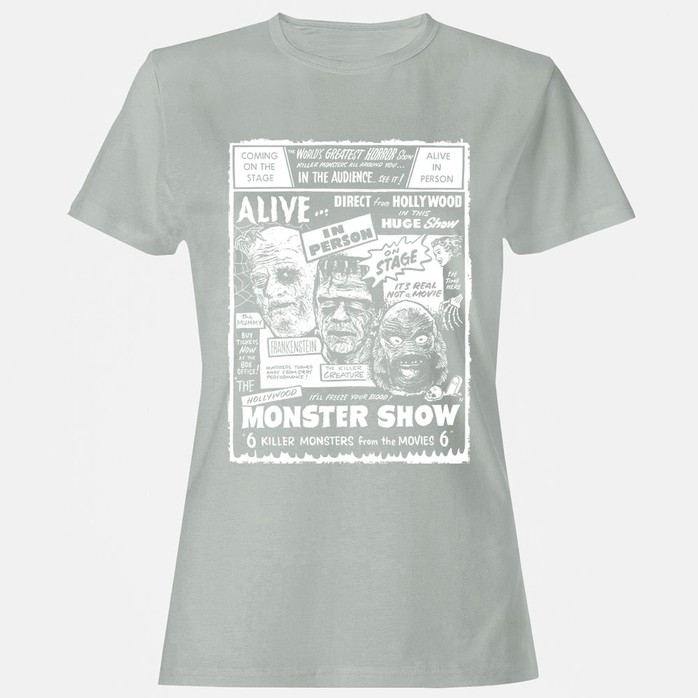 Women's T-Shirt - Y1XHK1AR - Ash - 2