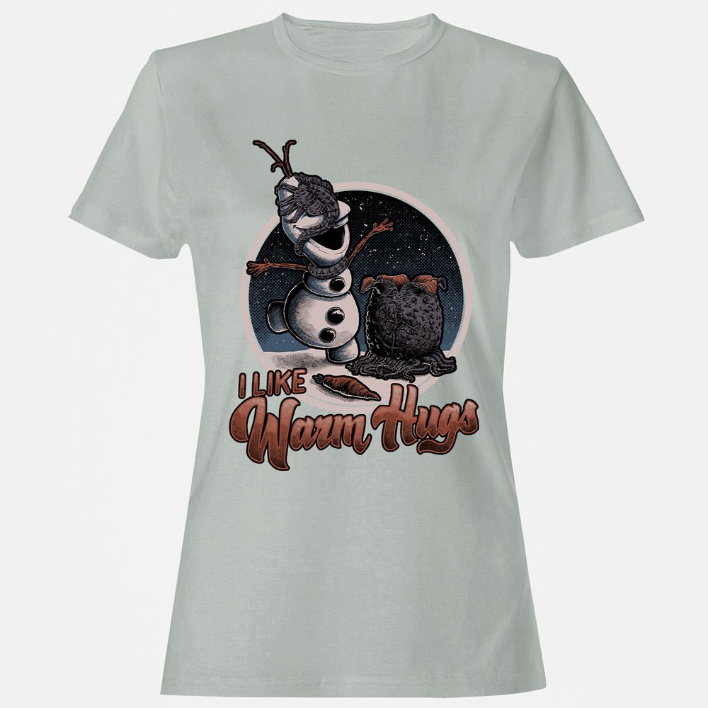Women's T-Shirt - QT8UKV3J - Ash - 2