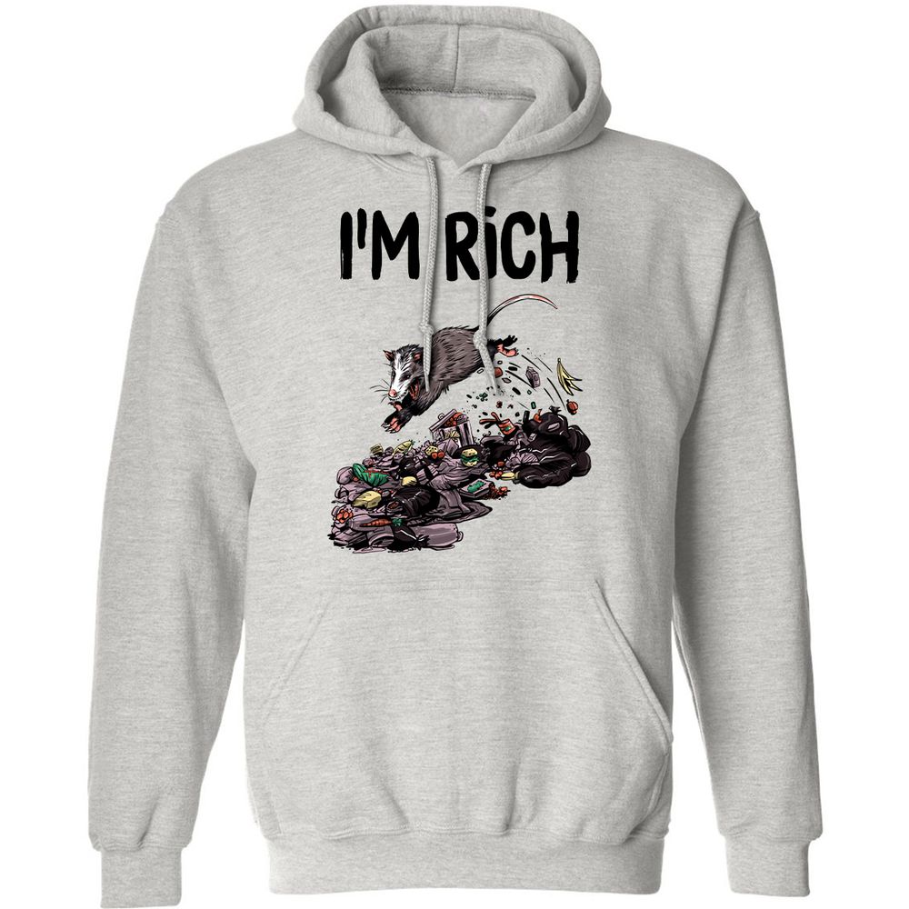 Classic Unisex Hoodie - GQ22HXX4 - Ash - 2