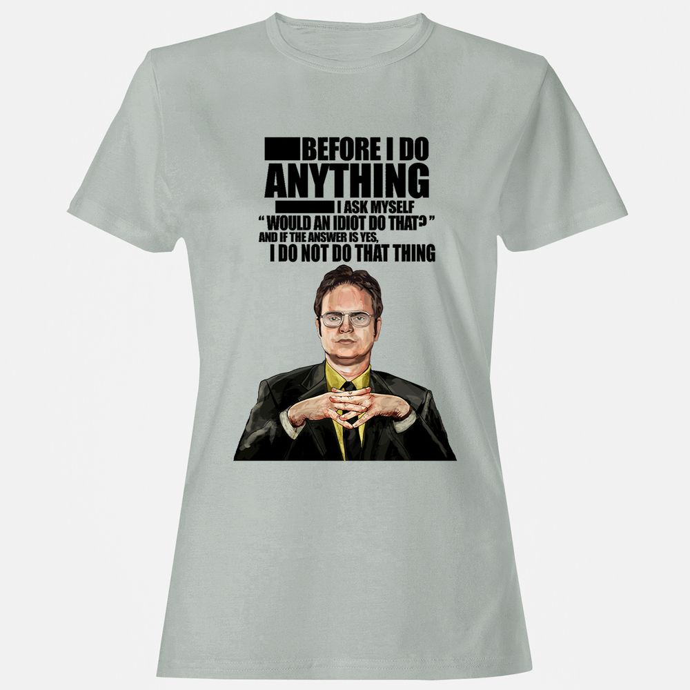 Women's T-Shirt - U4CCZ2D3 - Ash - 2