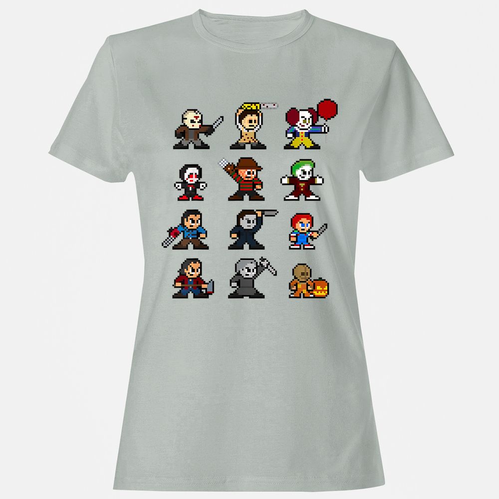 Women's T-Shirt - 9Y48PXUB - Ash - 2