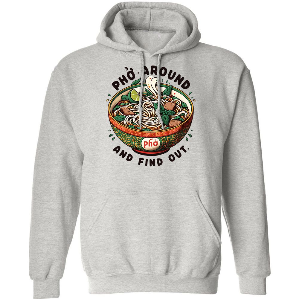 Classic Unisex Hoodie - 68TSAYLY - Ash - 2