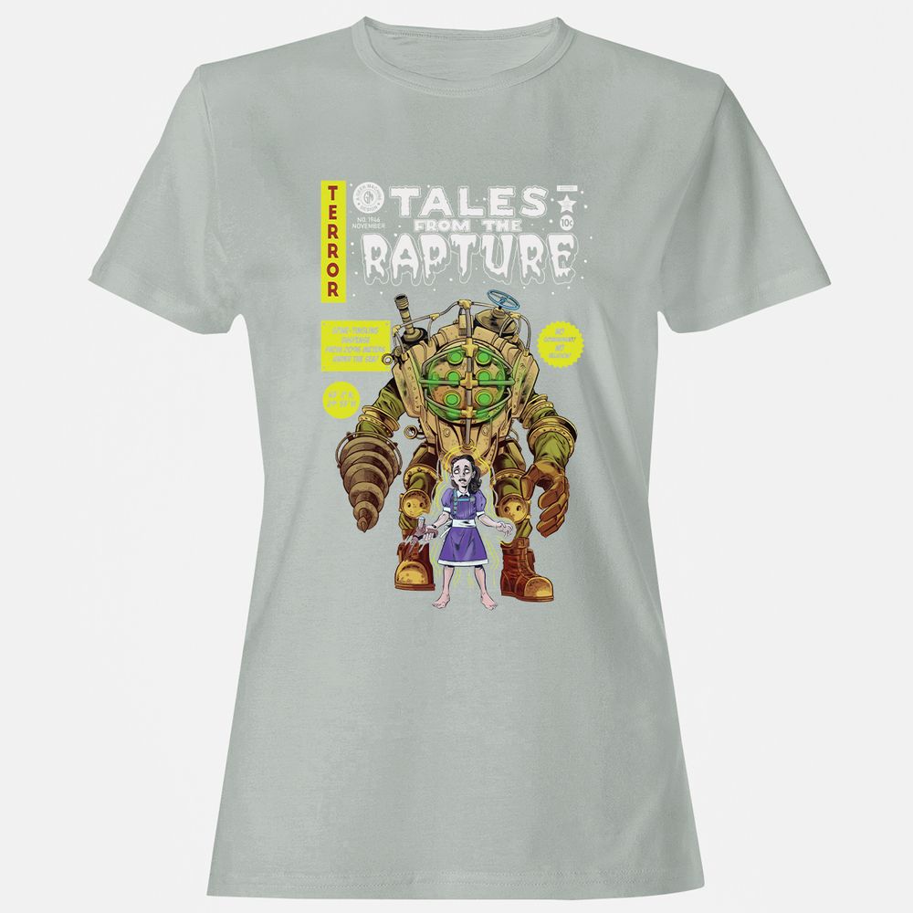Women's T-Shirt - 96FZEA7Q - Ash - 2