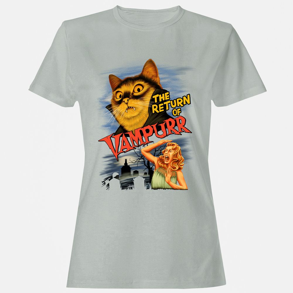 Women's T-Shirt - ZEKHCJ5E - Ash - 2